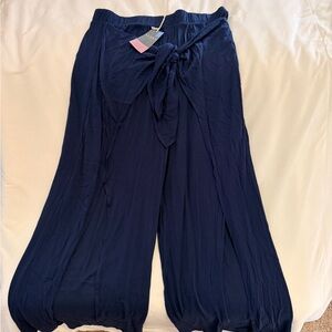 Serra Navy Blue Ladies Beach Pants